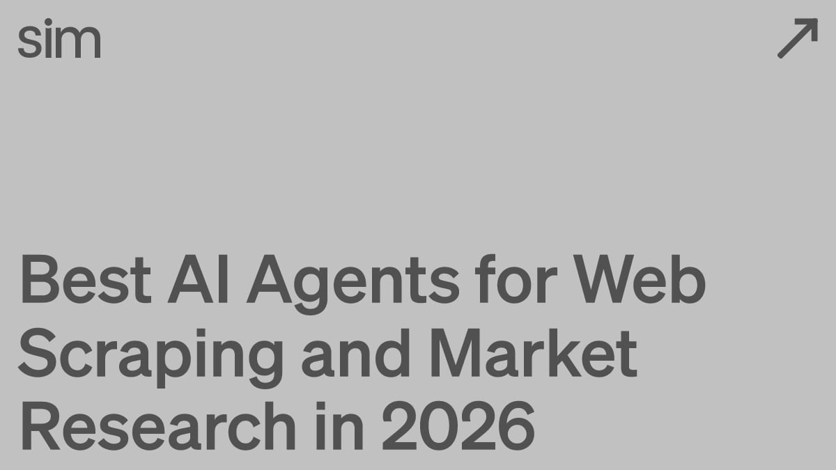 Best AI Agents for Web Scraping and Market Research in 2026