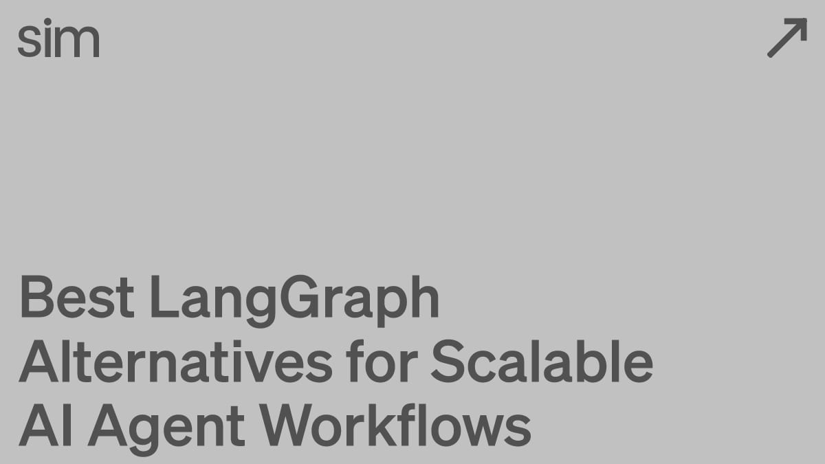 Best LangChain and LangGraph Alternatives for Production AI Agent Workflows